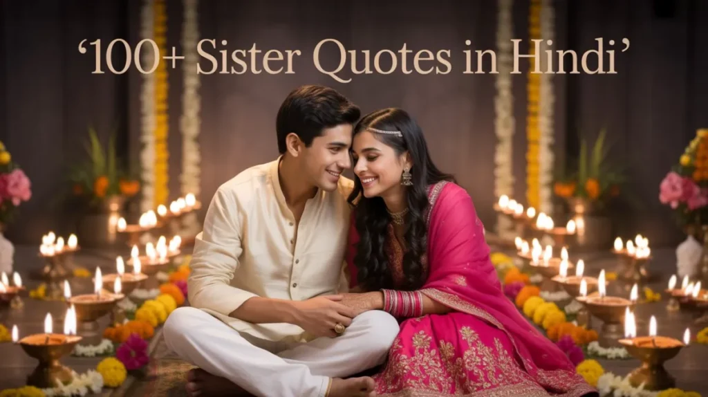 Top 100 Sister Quotes in Hindi