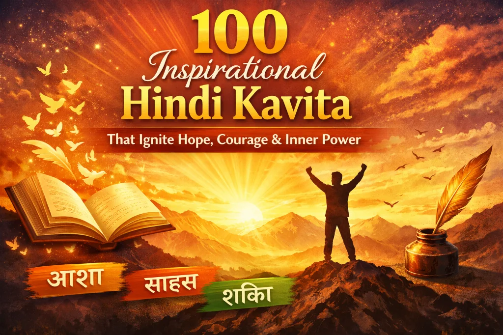 45 Inspirational Hindi Kavita | Motivational Poems in Hindi
